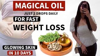 Drink 2 Drops A Day In Morning For Fast Weight Loss | Massive Health Benefits (In Hindi)| Fat to Fab