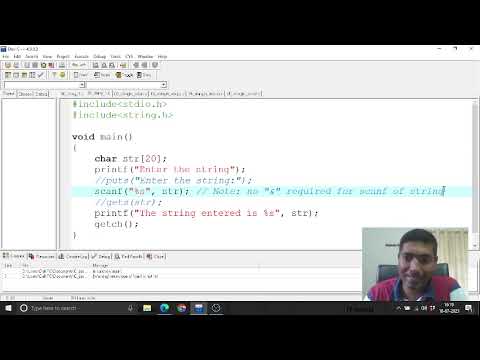 Strings in C Programming - YouTube
