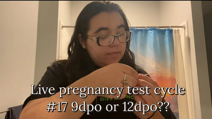 Live pregnancy test cycle # 17 9 dpo or 12 dpo?
