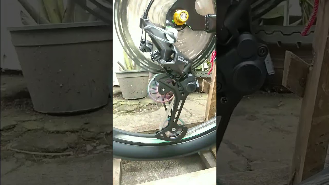 16 and 14T Jockey Pulley Wheel guide on Shimano Deore M5100 