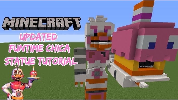 Funtime Chica - FNaF: Pizzeria Simulator Minecraft Skin