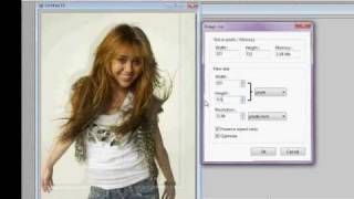 Photofiltre Tutorial; How To Make A Twitter Background.