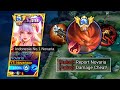 TRY THIS NOVARIA BUILD & EMBLEM 2024 EASY COUNTER AULUS JUNGLER IN SOLO RANKED - MOBILE LEGENDS