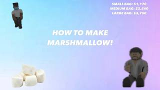 HOW TO MAKE MARSHMALLOW In South Bronx The Trenches in #roblox