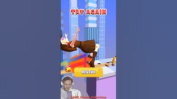 ASMR Tippy Toe Try Again🦶😂🦵 | tippy toe 3D #shorts #tippytoe #satisfying  #asmr #viral