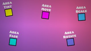 How to use ALL the area triggers