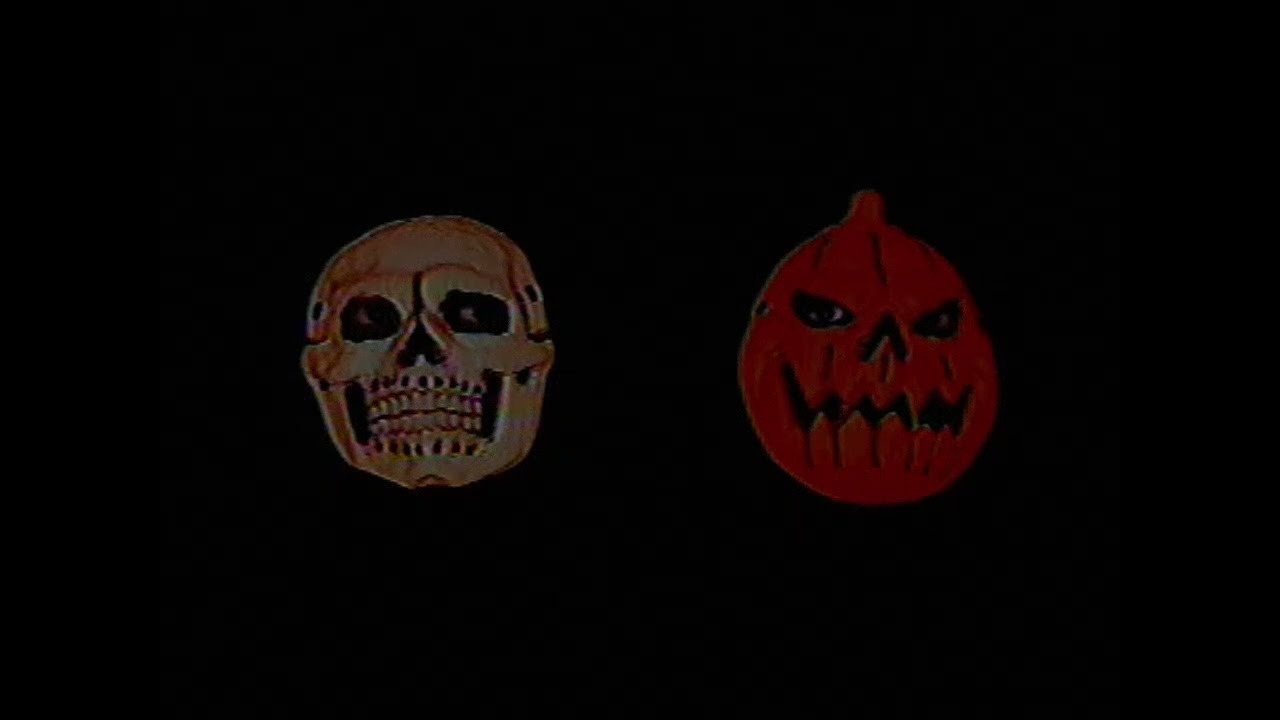 Curse Halloween masks commercial (analog horror)