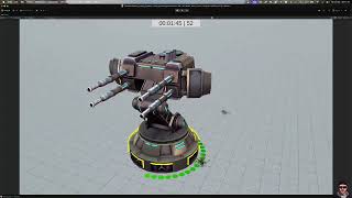 Human → Spider → Turret - Switching Between Units