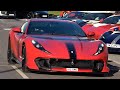 Supercars Leaving a Car Show (Supercar Driver Breakfast Meet @ Ferrari Leeds)!!!