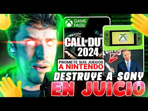 🚨 XBOX *RIDICULIZA* a SONY (PS5) en JUICIO de EUROPA 💣 NINTENDO y NVIDIA APOYAN COMPRA de ACTIVISION