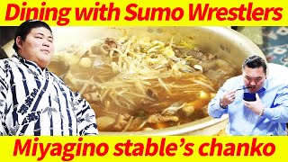 Dining with Sumo Wrestlers 〜Miyagino stable’s chanko〜 / Sanctuary