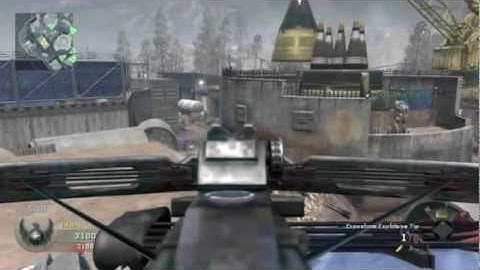 CoolMATRIX666 - Black Ops Game Clip - Team Deathmatch - Silo - Crossbow Long Shot