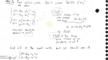 Nonlinear Autonomous System Example Part 1