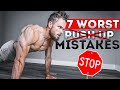 7 WORST Push Up Mistakes Killing Your CHEST Gains! STOP THESE!