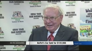 Buffett's Car Sold For $122,000