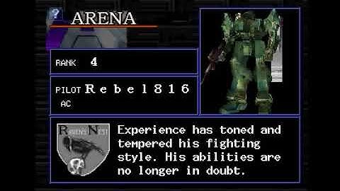 Armored Core (PS1) - Master of Arena Mission 15: Eliminate Intruders
