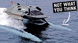 The Secret Stealth Boat that Flies Underwater