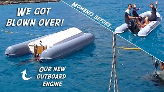 SCARY Dinghy Accident while Sailing Turkey - Sailing the World E36