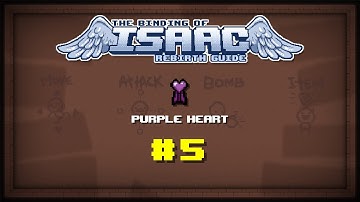 Binding of Isaac: Rebirth Item guide - Purple Heart