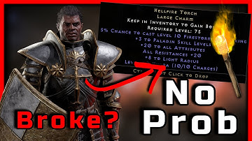 Megabudget Uber Smiter-build, goedkope fakkels kweken - Diablo 2 Resurrected
