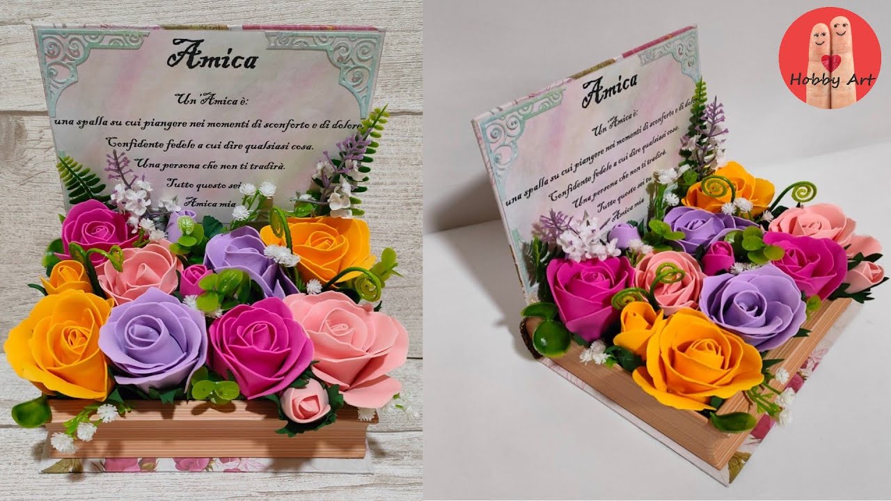 DIY Tutoria Fiori In Fommy Fai Da Te