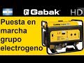 Puesta en marcha el grupo electrogeno y conexion al tablero con selector de fase