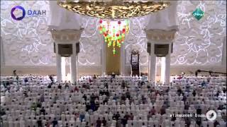 صلاة التراويح للشيخ ادريس ابكر ليلة 22رمضان1435 جامع الشيخ زايد ابوظبي (خاشع)نهاية مريم وطه64