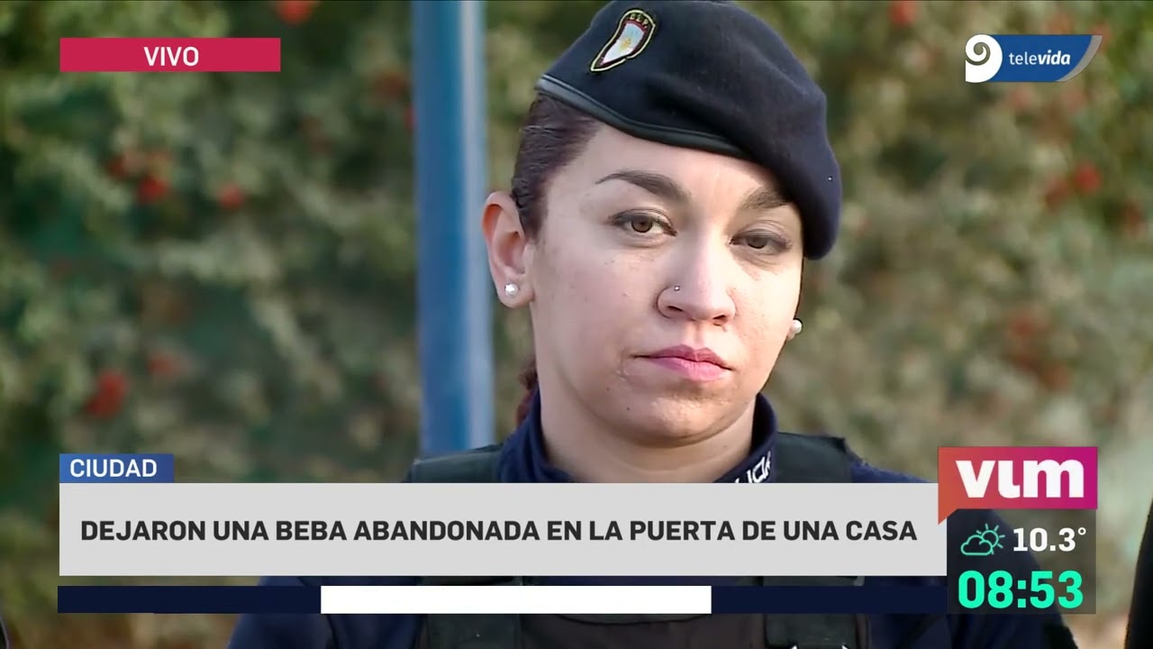 Conocemos a los oficiales de policía que encontraron a la bebé abandonada