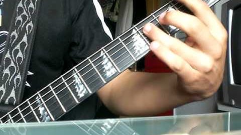 Children of Bodom - Pussyfoot Miss Suicide intro cover by soni