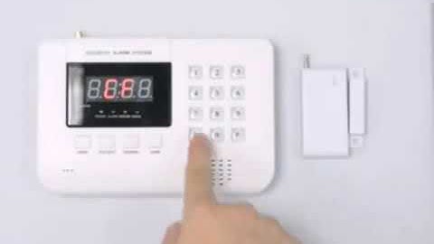 Wireless Home Security Alarm System Instructions