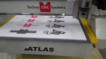 Techno CNC Systems Digital Registration CNC Router