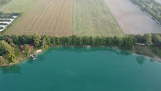Echingersee Eching Lake - Full Hd Drone Footage