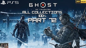 GHOST OF TSUSHIMA (PS5) (LETHAL DIFFICULTY) 100% NO-DAMAGE PLAYTHROUGH 72 (All COLLECTIONS 100%)