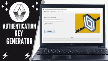 Renault Authentication Key Code Generator  - Unlock your radio