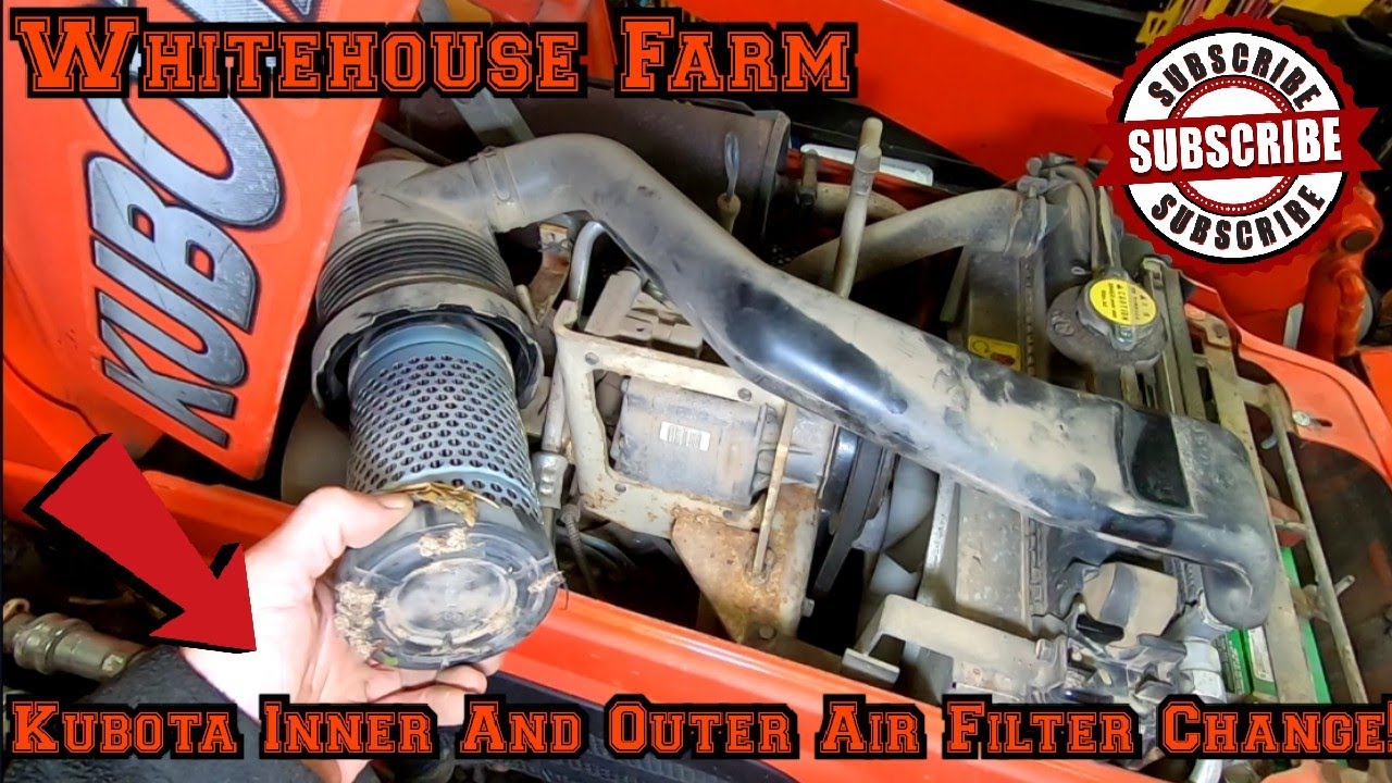 Ford New Holland Tractor Inner & Outer Air Filter Set Ford New Holland Tractor Inner & Outer Air Filter Set