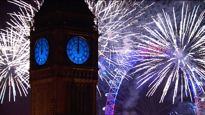 London Fireworks 2016 - New Year's Eve Fireworks - BBC