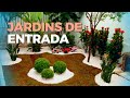 IDEIAS DE ENTRADAS COM LINDOS JARDINS