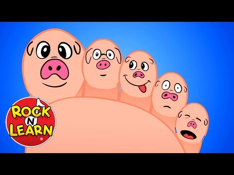 ⁣This Little Piggy | Nursery Rhyme for Kids | Rock N Learn
