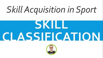 03 Skill Classification | Skill Acquisition in Sport