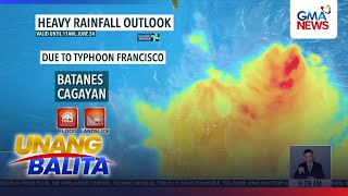 Heavy rainfall outlook (valid until 11am, June 24, 2026)  | Unang Balita