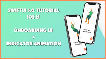 SwiftUI 3.0 - Food OnBoarding UI + Indicator Animation Using Xcode 13