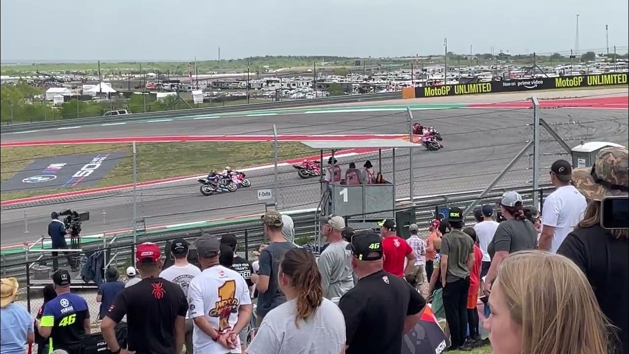 MotoGP Turn 1 COTA 2022 YouTube