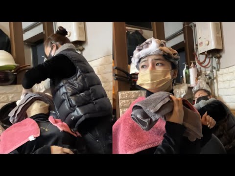 [SUB]<strong>헤어샵에서</strong> 머리감을때 모든사람들이 쓰러져있다면 여동생 반응이
