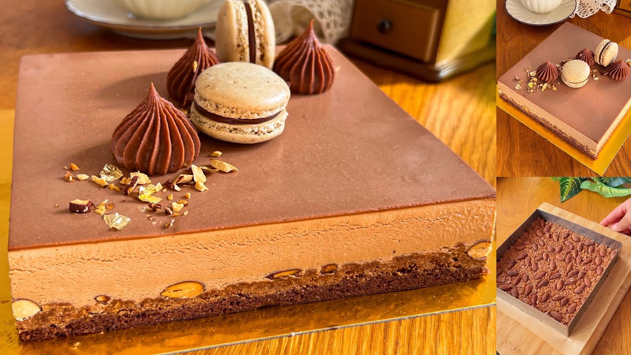 حلوى كلاصي راقية بنكهة القهوة مذاق ومنظر كأنك شريتيها من افخر مخبزة