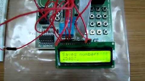24C I2C Serial EEPROM Interfacing with ATMega32 AVR