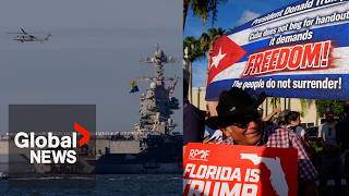Fears Trump will launch military intervention in Cuba