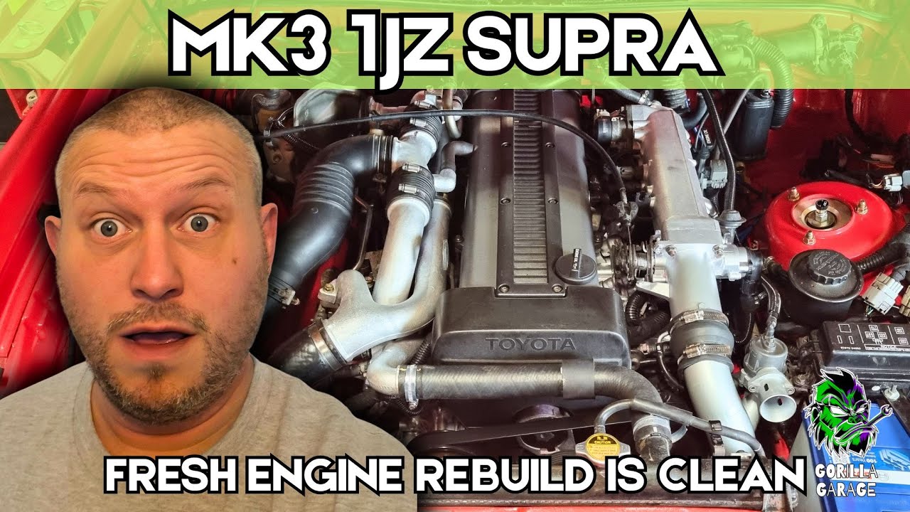 mk3 toyota supra factory 1JZ manual and LSD, fresh engine build