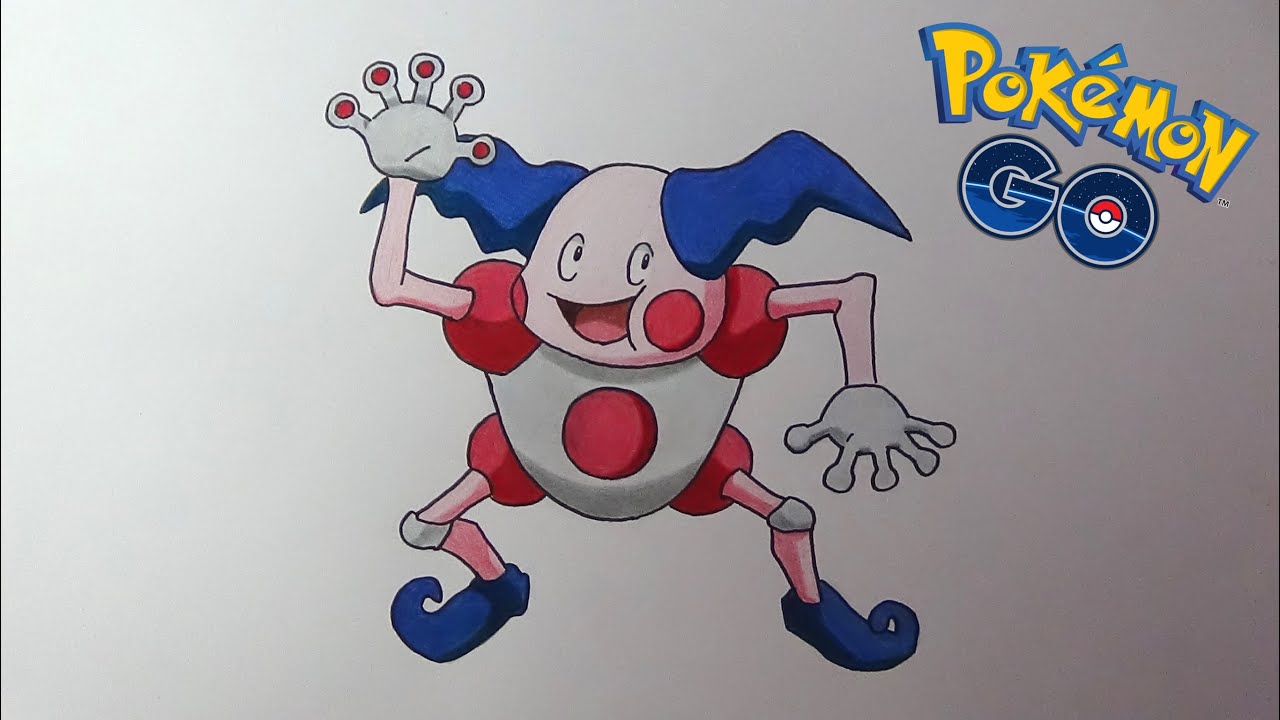 Cómo dibujo yo al pokemon Mr. Mime - How to draw Mr. Mime | PatrickART ...