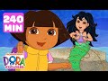 Every Time Dora the Explorer Asks for Help! 💗 240 Minutes | Dora & Friends