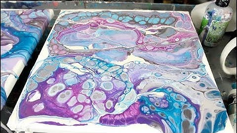 Color theory Color mixing Acrylic pour. 706
